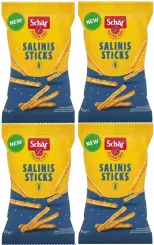 4 x Paluszki Bezglutenowe Słone Salinis 75 g - Schar