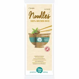 Makaron z Ryżu Brązowego 100% Bio Bezglutenowy 250 g - Terrasana