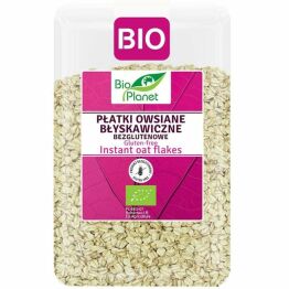 Płatki Owsiane Błyskawiczne Bezglutenowe Bio 1 kg - Bio Planet