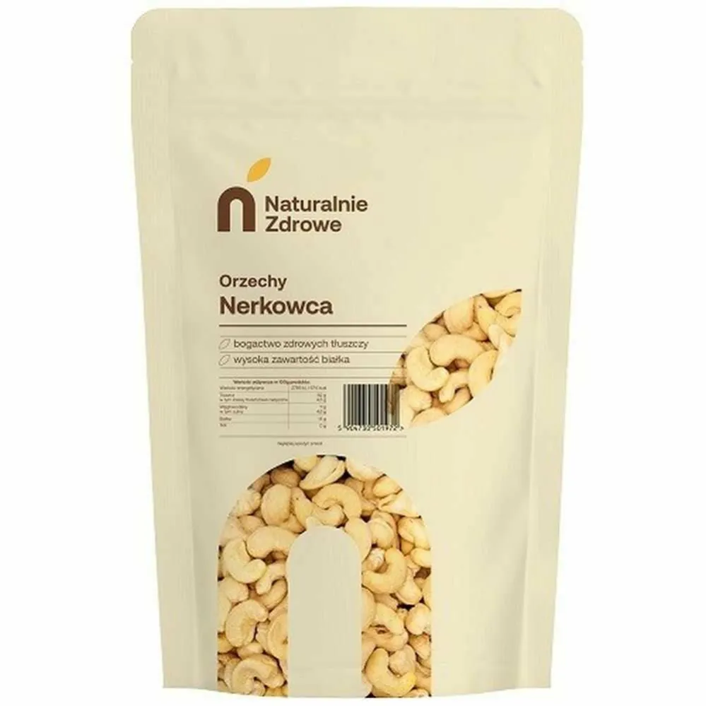 Orzechy Nerkowca Całe 1 kg - Naturalnie Zdrowe