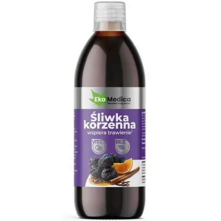 Śliwka Korzenna 0,5 l - Ekamedica