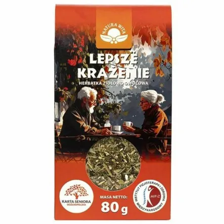 Herbatka Ziołowo - Owocowa LEPSZE KRĄŻENIE 80 g - Natura Wita