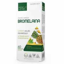 Bromelaina 270 mg 60 Kapsułek - Medica Herbs