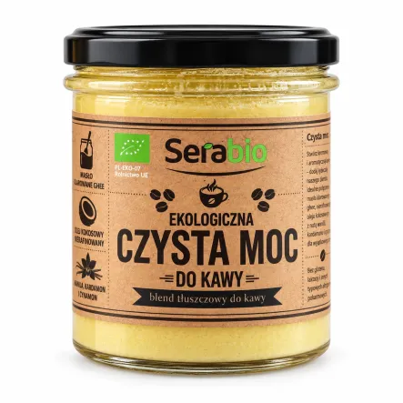 Dodatek do Kawy Czysta Moc Keto BIO 250 g - Serabio