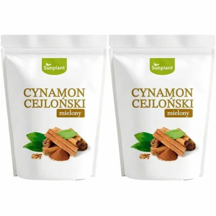 2 x Cynamon Cejloński Mielony 200 g - Sunplant