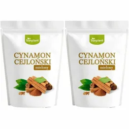 2 x Cynamon Cejloński Mielony 200 g - Sunplant