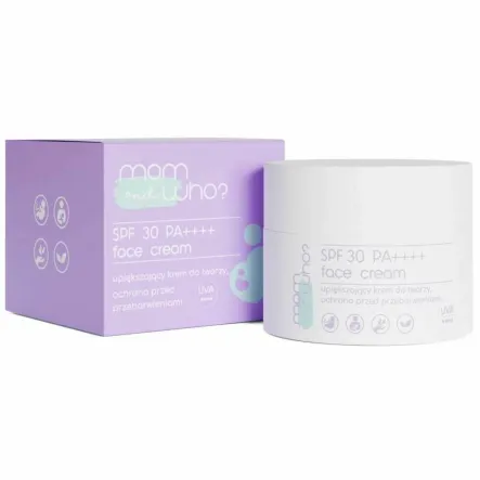 Upiększający Krem Do Twarzy SPF 30 Ochrona Przed Przebarwieniami 50 ml - Mom And Who?