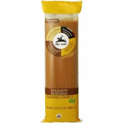 Makaron Semolinowy Razowy Spaghetti Bio 500 g - Alce Nero