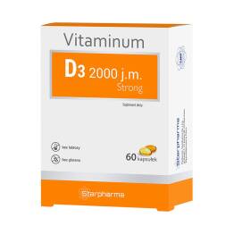 Vitaminum D3 2000 60 Kapsułek - Starpharma