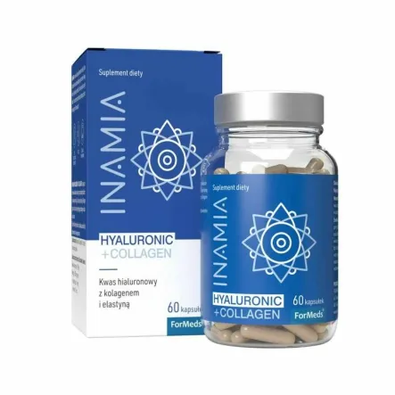 INAMIA HYALURONIC+COLLAGEN 60 Kapsułek - Formeds