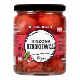 Kiszona Rzodkiewka Czerwona Vegan 480 g (280 g) - Runoland
