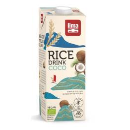 Napój Ryżowy o Smaku Kokosowym Bezglutenowy Bio 1 l - Lima  - Wyprzedaż