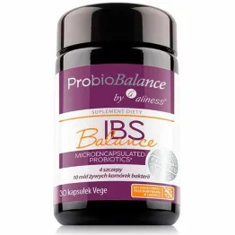ProbioBalance IBS Balance 10 mld. Żywych Komórek Bakterii 30 Kapsułek - Aliness