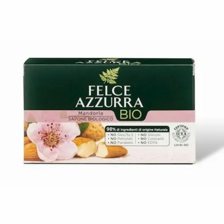 Mydło w Kostce Migdał Eco 125 g - Felce Azzurra