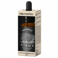 Grzyby Cordyceps Chiński Ekstrakt w Kroplach 30 ml - Shroomwell