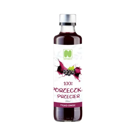 Przecier Owocowy  Czarna Porzeczka 250 ml - Natturelly