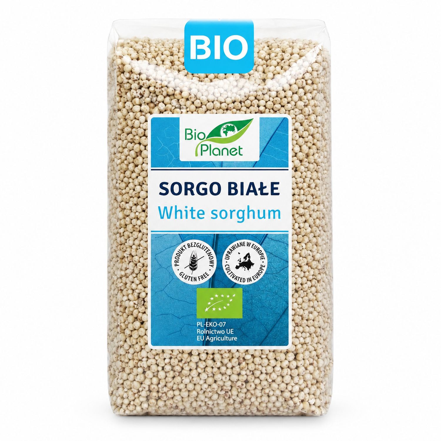 Sorgo Białe Bezglutenowe Bio 1 kg - Bio Planet
