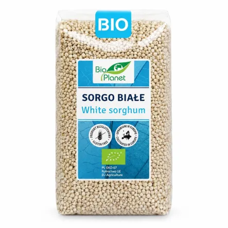 Sorgo Białe Bezglutenowe Bio 1 kg - Bio Planet