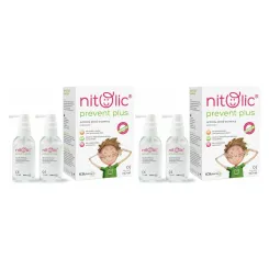 2 x Pipi Nitolic Prevent Plus - Spray Ochrona Przed Wszawicą 150 ml - ICB Pharma