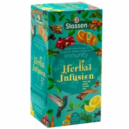 Ziołowa Herbatka z Dodatkami Immunity Tea 37,5 g (25 x 1,5 g) - STASSEN