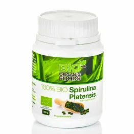 100% Bio Spirulina Platensis Tabletki 300 g - Bio Organic Foods