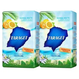 Yerba Mate Taragui o Smaku Marakuja Tropical 1 kg (2 x 500 G)