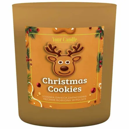 Świeca Sojowa Zapachowa Christmas Cookies 180 ml - Your Candle