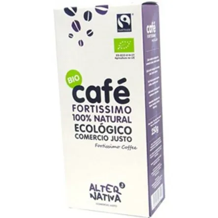 Kawa Mielona Arabica/Robusta Fortissimo Fair Trade Bio 250 g Alternativa