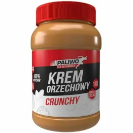 Krem Orzechowy Crunchy 100% Bez Dodatku Soli i Cukru 1 kg - Paliwo dla Aktywnych