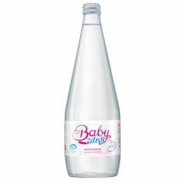 Woda Źródlana Niegazowana 700 ml (Szklana Butelka) - Baby Zdrój