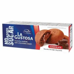 Ciastka z Kremem Czekoladowym Bez Dodatku Cukru 150 g - Bogutti