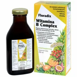 Witamina B Complex w Płynie Bezglutenowa 250 ml - Floradix