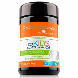 ProbioBalance KIDS Balance 5 mld. Żywych Komórek Bakterii 30 Kapsułek - Aliness