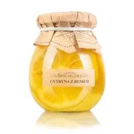 Cytryna w Syropie z Rumem 260 g (110 g) - Spichlerz