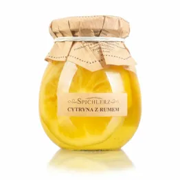 Cytryna w Syropie z Rumem 260 g (110 g) - Spichlerz