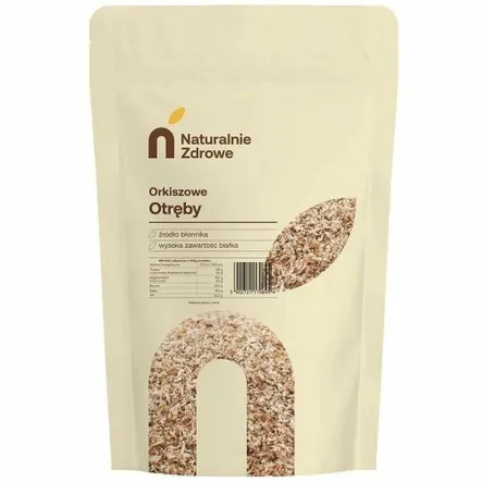 Otręby Orkiszowe 200 g - Naturalnie Zdrowe