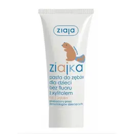 Ziajka Pasta do Zębów z Ksylitolem Bez Fluoru 50 ml - Ziaja