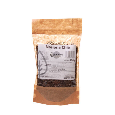 Nasiona Chia (Szałwii Hiszpańskiej) 250 g - Natur Planet