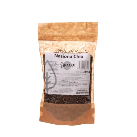 Nasiona Chia (Szałwii Hiszpańskiej) 250 g - Natur Planet