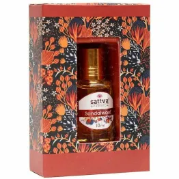 Indyjskie Perfumy w Olejku Drzewo Sandałowe Roll-On 10 ml - Sattva