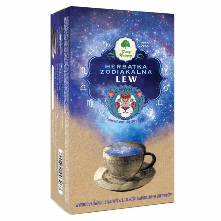 Herbatka Zodiakalna Lew 20 x 2,5 g Dary Natury