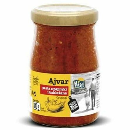 Ajvar Pasta z Papryki i Bakłażana 340 g - Kier