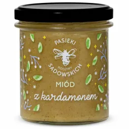 Miód z Kardamonem 430 g - Pasieki Sadowskich