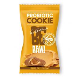 BeRaw Probiotic Cookie Krem Orzechowy 20 g - Purella