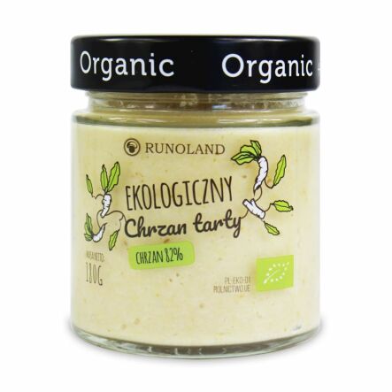Chrzan Tarty Bio 180 g - Runoland