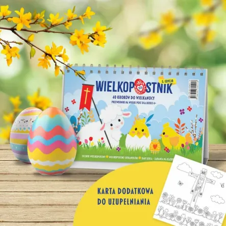 Wielkopostnik 2025 - Przewodnik na Wielki Post Dla Dzieci 4+