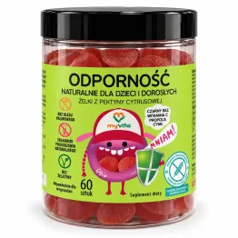 Odporność Żelki Czarny Bez, Witamina C, Propolis, Cynk 60 szt. - MyVita