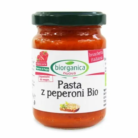 Pasta z Pepperoni Bio 140 G - Bio Organica Italia 
