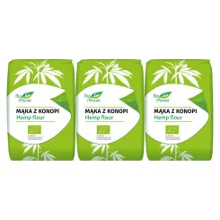 3 x Mąka z Konopi Bio 400 g - Bio Planet