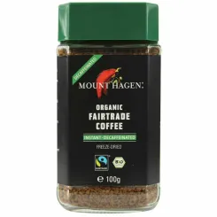 Kawa Rozpuszczalna Bezkofeinowa Fair Trade Bio 100 g - Mount Hagen
